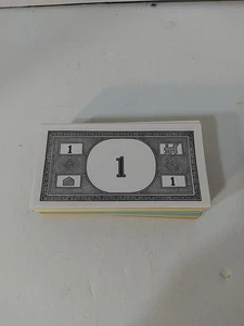 Monopoly Game 1973 paquete de dinero de repuesto nítido completo - Imagen 1 de 1