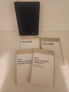 2024 Hyundai Palisade Owners Manual W Navigation Guide and Case! OEM - Picture 1 of 3