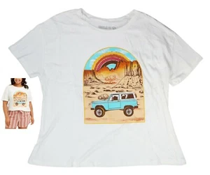 Rebellious One Canyon Adventure Graphic Plus Size Short Sleeve T-Shirt NWT - Picture 1 of 1