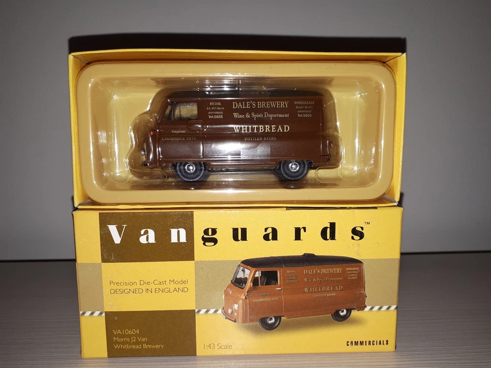 MORRIS J2 VAN WHITBREAD BREWERY VANGUARDS VA10604 SCALA 1/43 - Immagine 1 di 1