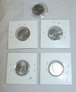 Lot of 5 - 2004 P & D Jefferson Peace Medal Nickel - 5 cents - Picture 1 of 4