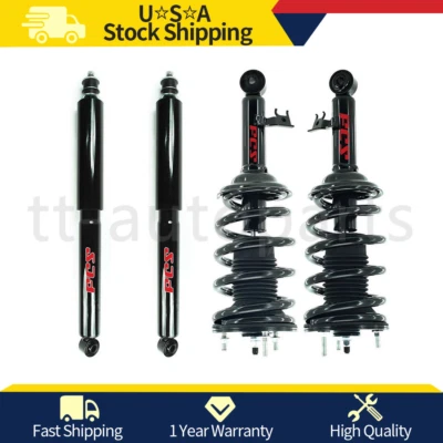 Amortiguadores traseros FCS para conductor delantero pasajero para Toyota Tacoma 2006-2015 Foto 1 de 4