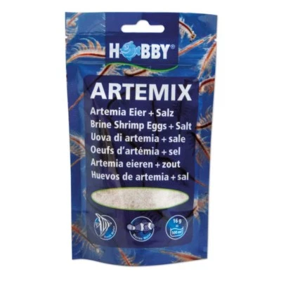 LOT VON 2 HOBBY ARTEMIA-EIER+SALZ HOBBY ARTEMIX 195GRS - Bild 1 von 2