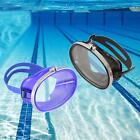 Retro Adults Oval Dive Mask Wide View Underwater Swim  Glasses Goggles