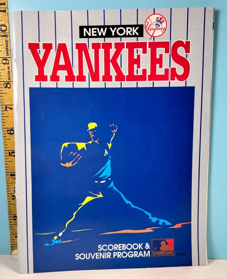 🔥 1994 New York Yankees Baseball Program vs Orioles High-Grade!!🔥 - Image 1 of 4