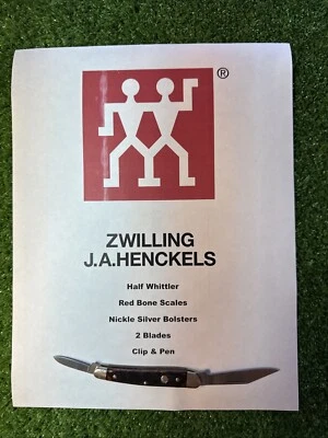 #812 J A Henckels Half Whittler knife - Image 1 of 4