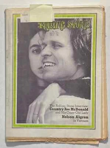 Rolling Stone Magazine #83 May 1971 Country Joe McDonald, Nelson Algren - Picture 1 of 10