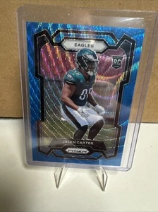 Jalen Carter 2023 Panini Prizm 381 Blue Wave RC Rookie /199 - Bild 1 von 3