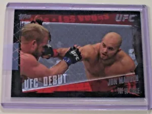 Topps UFC Series 4 2010 plateado paralelo Jon Madsen/188 #142 debut UFC envío gratuito - Imagen 1 de 1