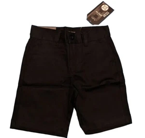 NWT Jump Start Boy's School Uniform Shorts Black Size 6 Kids School  - Picture 1 of 5