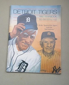 Vintage Detroit Tigers 1992 Yearbook Featuring Sparky Anderson & Casey Stengel - Picture 1 of 2