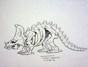 Pound Puppies & the Legend of Big Paw 1987 Original Production COPY MODEL SHEET - Picture 1 of 2