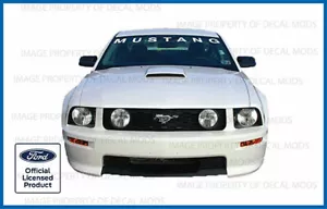 Calcomanía de bandera parabrisas delantero Ford Mustang 2005 - 2009 V6 GT M - Imagen 1 de 1
