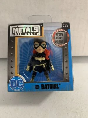 NUEVO BATGIRL Jada 2.5" DC Comics Metal Diecast METALIGS Negro con Traje Dorado Foto 1 de 4