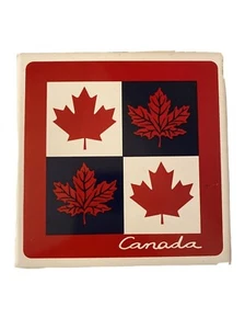 Canada Maple Leaf Trivet Red Black - Picture 1 of 4