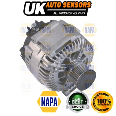 Fits Mercedes Jeep Chrysler Alternator NAPA 04801250AB - Image 1 of 2