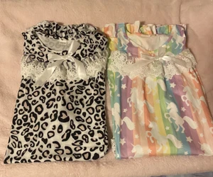 Boutique nightgowns For girls Embroidered White Lace & Nice Quality 10-12 NWOT - Picture 1 of 12