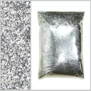 1 lb (454g) Chrome Silver .015" Metal Flake Pro Paint Additive - Mirror Metallic - Picture 1 of 4