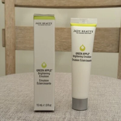 Juice Beauty Emulusión Iluminadora Manzana Verde 15 ml 0,5 OZ Viaje Tamaño De Lujo Nuevo Foto 1 de 2