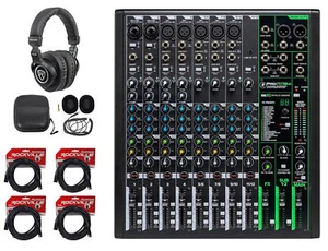 Mackie ProFX12v3 12-Channel Effects Mixer w/USB+Headphones+Cables ProFX12 v3 - Picture 1 of 8