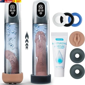 Electric Penis Pump for Men NEW UPGRADED 2025 Vacuum Enlarger with 4 Training Pr - Picture 1 of 8