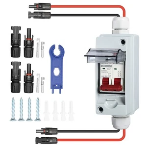 PV Solar DC Isolationsschalter für den Außenbereich wasserdicht 500V 32A - Bild 1 von 13