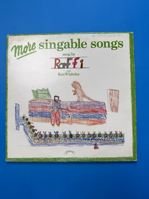 More Singable Songs By Raffi with Ken Whiteley LP Record Album Canada - Image 1 of 4