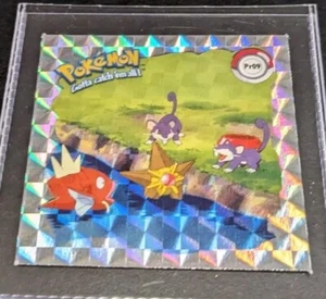 Group Shot Pr09 - Casi Como Nuevo PoKemon Artbox Serie 1 Plata Prisma Holo Pegatina - Imagen 1 de 2