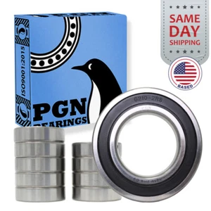 (10) 6210-2RS Premium Rubber Seal Ball Bearing C3 EMQ, 50x90x20, 6210 2RS 6210rs - Picture 1 of 11