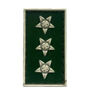 BRAZIL ARMY CAPITAIN RANK COLLAR TAB PATCH SET TAB - rubber - Picture 1 of 3