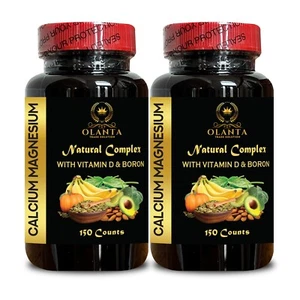 Calcium Magnesium Daily Mineral Formula - Pure Magnesium and Calcium pills - Picture 1 of 10