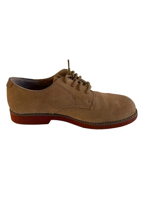 Oxford Eastland Gamuza Buck Para Mujer Talla 8 1/2 Tostado Con Cordones Foto 1 de 4