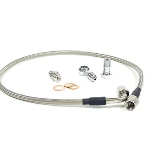 Turbo Oil Feed Line 36" Kit for SUBARU ej20 ej25 Mitsubishi TD04 TD05 2.0 2.5l - Picture 1 of 4