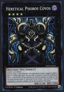 Yugioh Heretical Phobos Covos INFO-EN045 Super Rare 1st - NM - Imagen 1 de 2