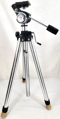 Husky TV 5-95534-9 Camera Quick-Set Video Camcorder Camera Elevator Tripod - Image 1 of 4