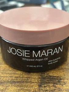 Josie Maran Whipped Argan Oil Ultra-Hydrating Body Butter 8oz Vanilla Apricot - Picture 1 of 3