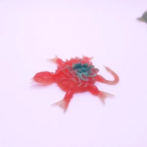 Vintage Plastic Rubber Toy 1970’s Chinasaur Slurfie Uglies Jiggler Clear Monster - Picture 1 of 4