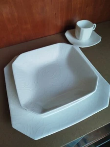 Servizio di piatti 41 PZ + Caffè 15 Pz Tiffani boutique in porcellana. - Foto 1 di 9