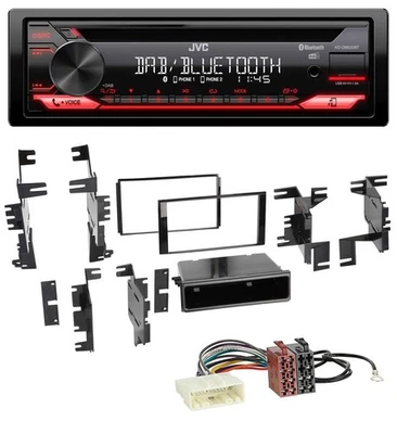 JVC CD DAB USB Bluetooth MP3 Autoradio für Nissan Versa ab 07 Xterra ab 13 - Bild 1 von 4