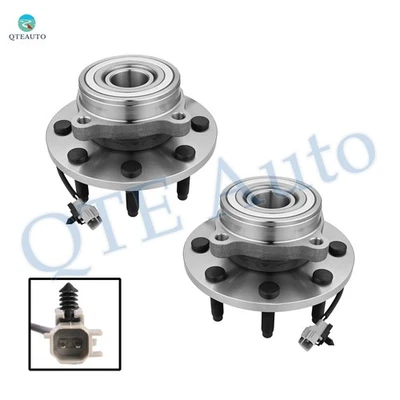 Par de 2 conjuntos de cojinetes de cubo de rueda delantera para Dodge Ram 2500 2000-2002 4x4 Foto 1 de 4