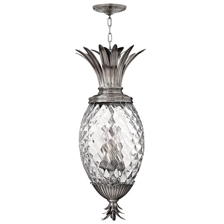Hinkley Lighting Plantation 4 Light Foyer Lg Pendant, Antique Nickel - 2222PL - Image 1 of 1
