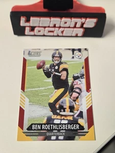 2021 Panini Score - Ben Roethlisberger #112 Red Dots /460 Steelers - Picture 1 of 3