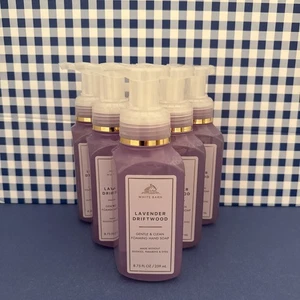6X ~ Bath Body Works ~ LAVENDER DRIFTWOOD ~ Gentle Foaming Hand Soap - Picture 1 of 2