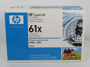 Oryginalny toner HP 61x C8061X LaserJet do HP 4100 4101 OPEN BOX - Zdjęcie 1 z 8
