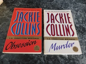 Jackie Collins lot of 2 LA Connections Series Contemporary  Romance Paperbacks - Bild 1 von 1