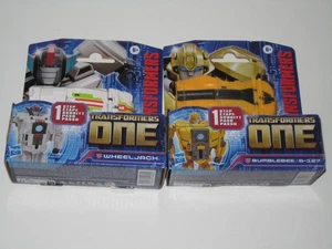 2 - 2024 TRANSFORMERS ONE : ONE STEP SERIES : 4" WHEELJACK / BUMBLEBEE FIGURES - Bild 1 von 5
