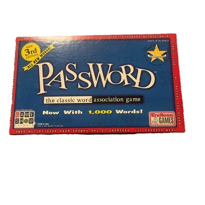 Password 3rd Edition COMPLETE Games 2002 Word Association Game Party Family   t3 - Image 1 of 4