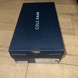 Cole Haan Men's Original Wingtip Oxford Black Leather/White C26469 Size 10 1/2 - Picture 1 of 12