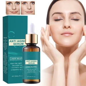 Siero Viso,Olavita Soluzione Liquida Siero Anti Invecchiamento,Versione Aggiornata Aumenta Pelle - Foto 1 di 22