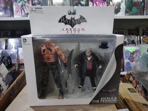 DC Direct Batman Arkham City Falce e Pinguino Confezione da 2 Personaggi NUOVI - Foto 1 di 6
